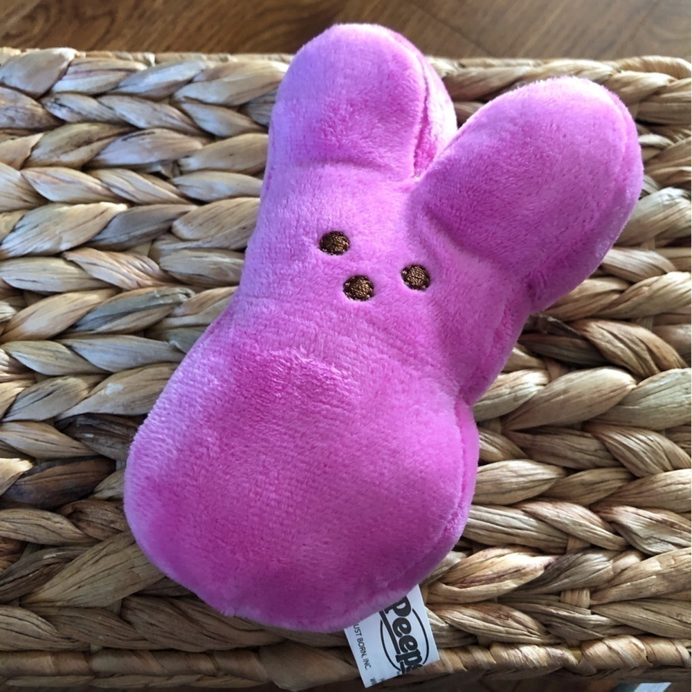 Peeps Pink rabbit plush